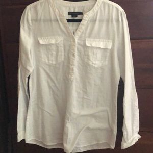 Pendleton cotton popover top Medium